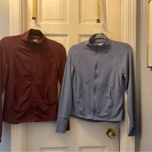 2 athletic Avia Zip-Up Jackets